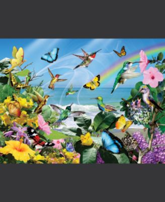 Hummingbirds at the Beach 500 piece Jigsaw Puzzle for Adults