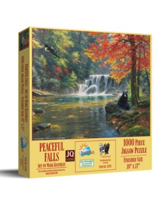 SunsOut Peaceful Falls 1000 piece Jigsaw Puzzle for Adults - Macy's
