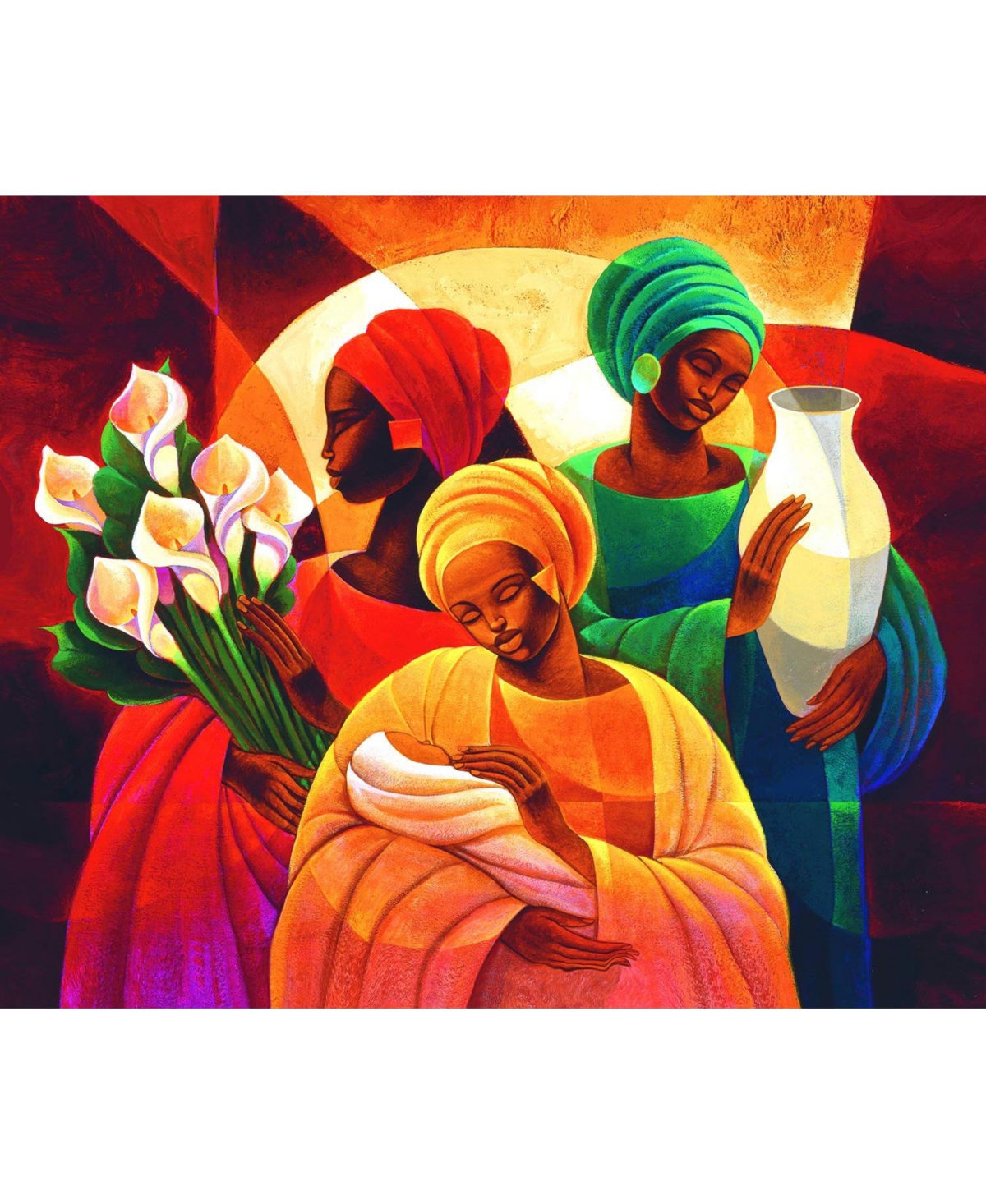 SunsOut Caress 1000 piece Jigsaw Puzzle for Adults Mothers Day