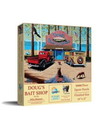 Doug's Bait Shop 1000 piece Jigsaw Puzzle for Adults