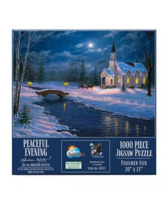 Peaceful Evening 1000 piece Jigsaw Puzzle for Adults Christmas