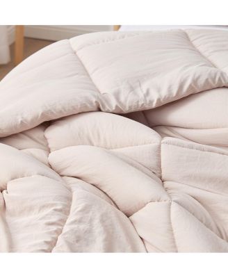 Beachfront Avenue - Oversized Cooling Comforter Set - Smoke Blue