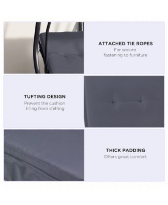 84A-052 Series Porch Swing Replacement Cushions Set of 2,