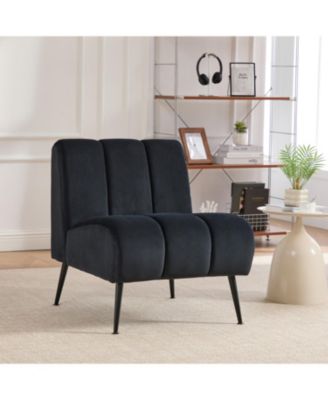 Modern Velvet Accent Chair