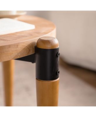 Rustic Round Coffee Table