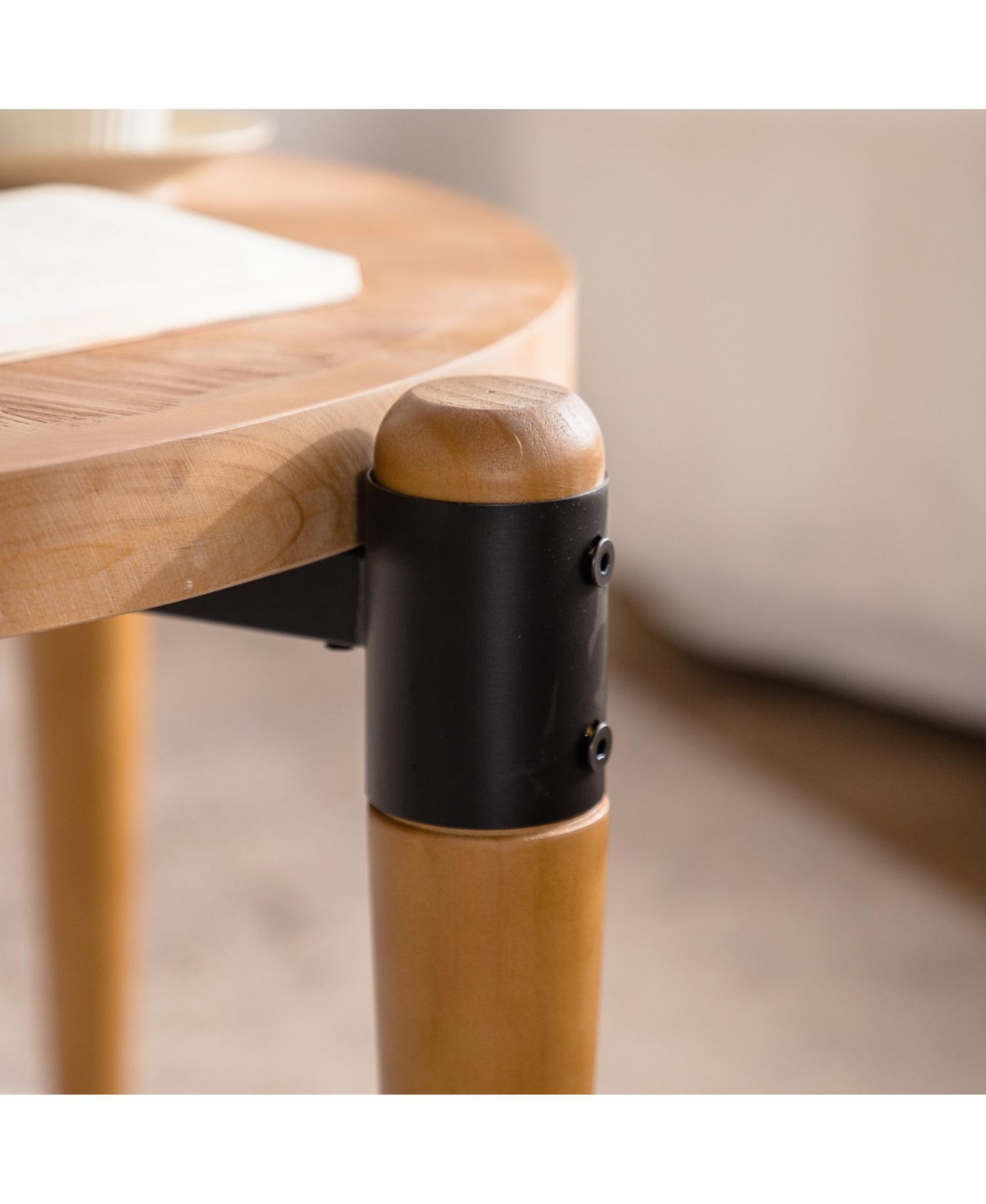 Streamdale Furniture Rustic Round Coffee Table