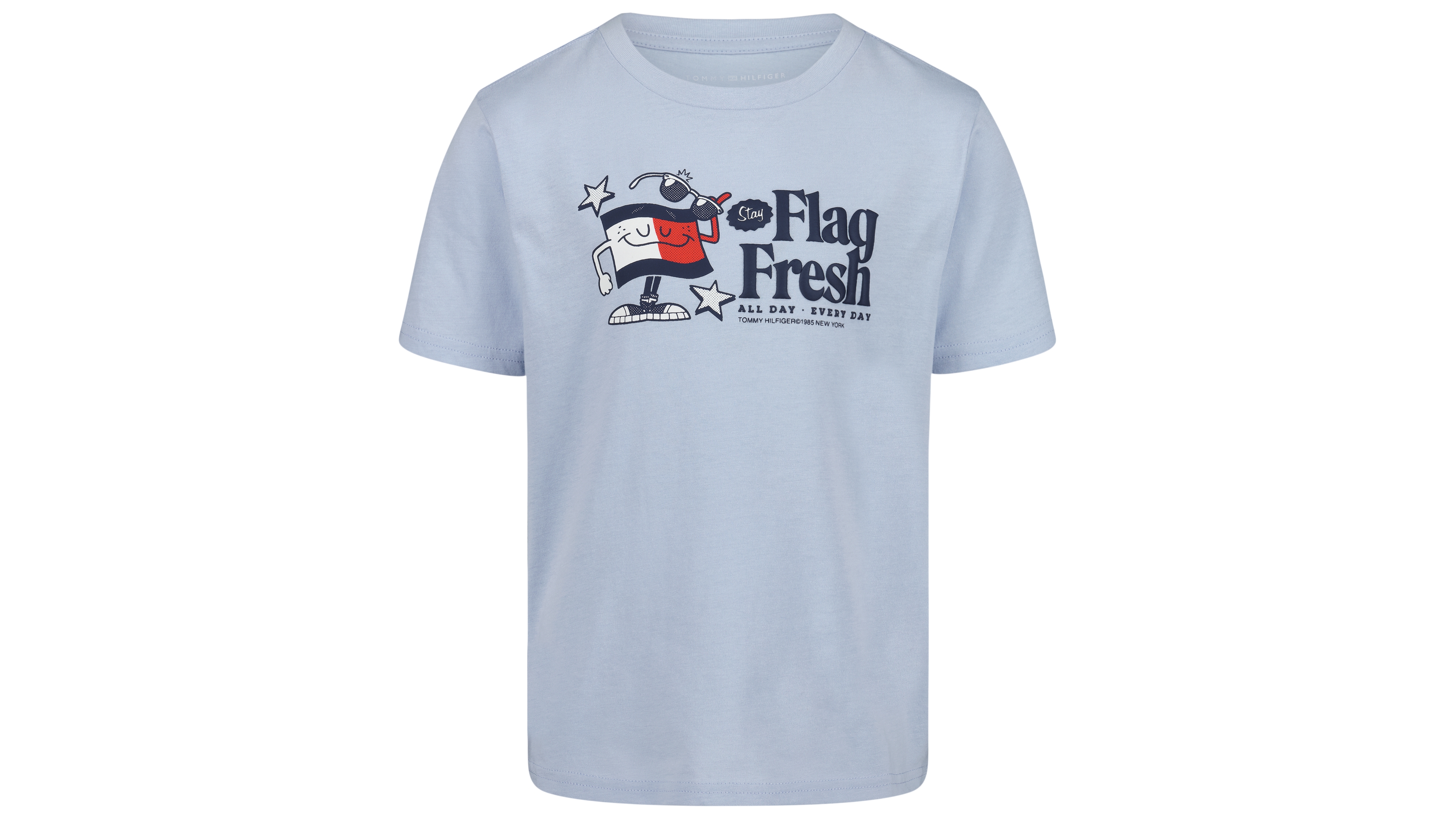 Tommy Hilfiger Boys' 2T-7 Flag Fresh Short-Sleeve T-Shirt