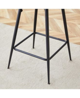 Swivel Bar Stools Linen Seats 300lb Capacity