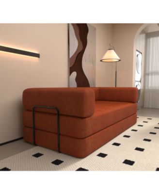  Corduroy Convertible Sleeper Sofa Bed