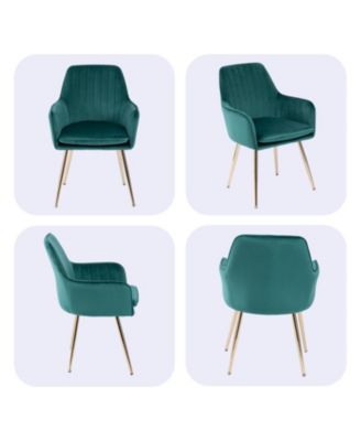 Streamdale Velvet Dining Chairs (Set of 2)