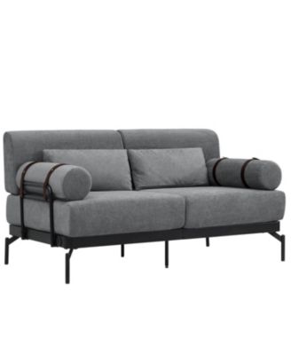 Modern Loveseat Sofa with USB Ports