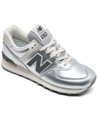 Women's 574 Metallic Casual Sneakers from Finish Line