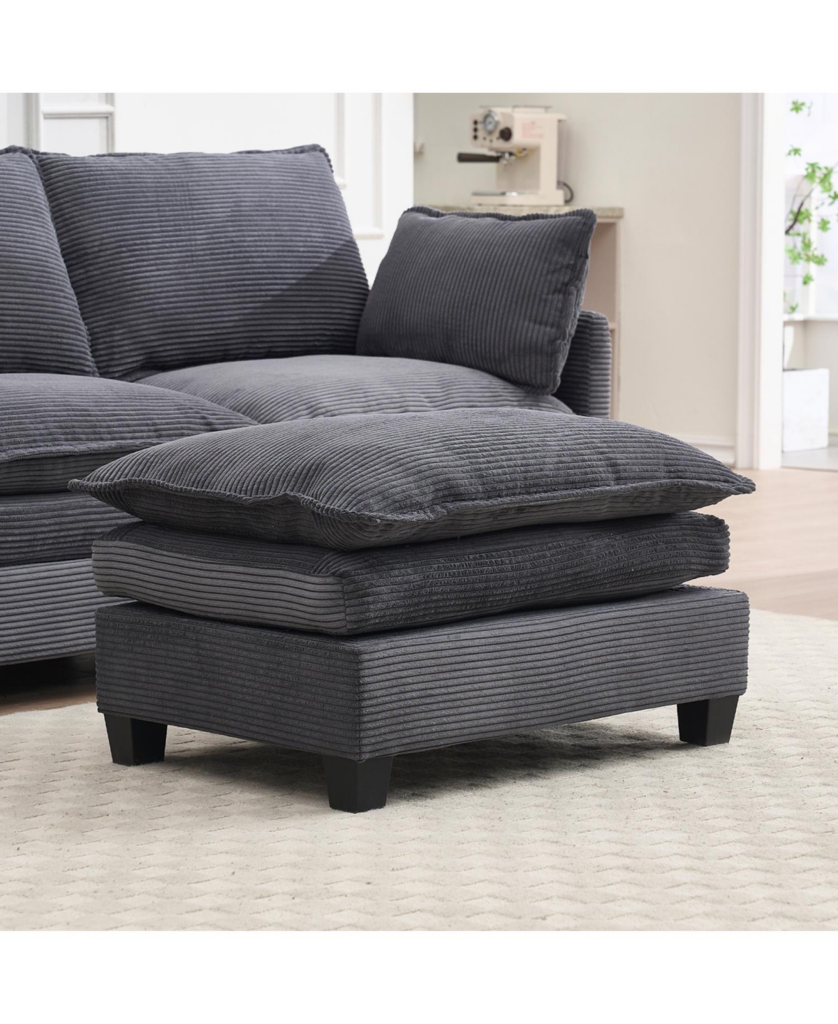 Streamdale Furniture Ottoman for Home or Office Use