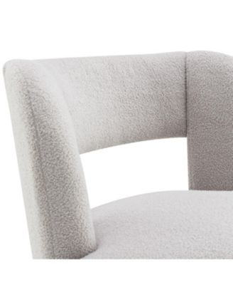 Teddy Fabric Swivel Accent Chair for Living Room Bedroom