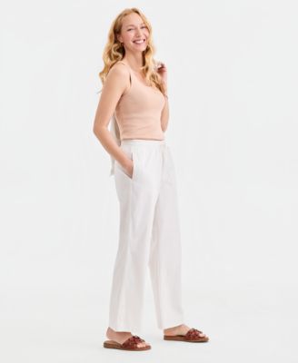 Women's Wide-Leg Pull-On Pants