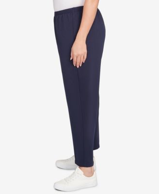 Plus Size Classic French Terry Short Length Pants