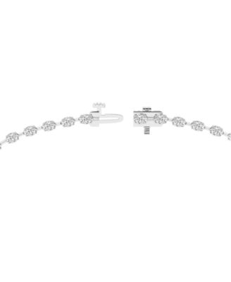 Lab Grown Diamond Necklace (17 ct. t.w.) in 14k White Gold