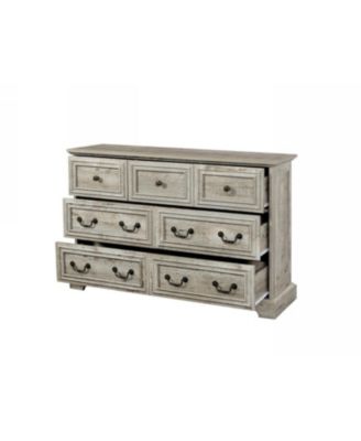 Farmhouse Dresser 7 Drawers for Rustic Storage
