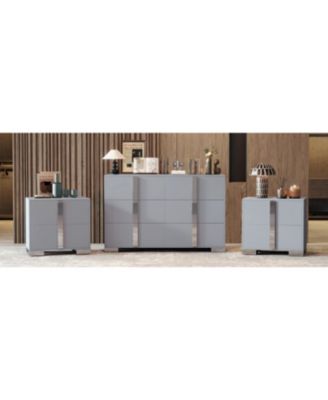 6-Drawer Dresser with 2 Nightstands