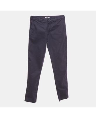 Men's Blue Cotton Patrick Chino Trousers