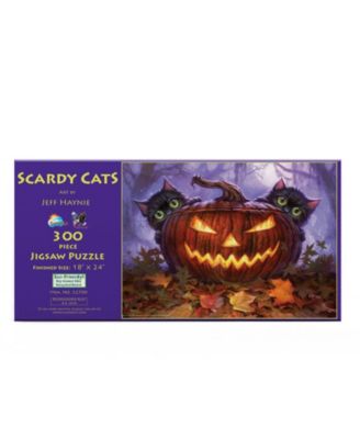 Scardy Cats 300 piece Jigsaw Puzzle for Adults Halloween