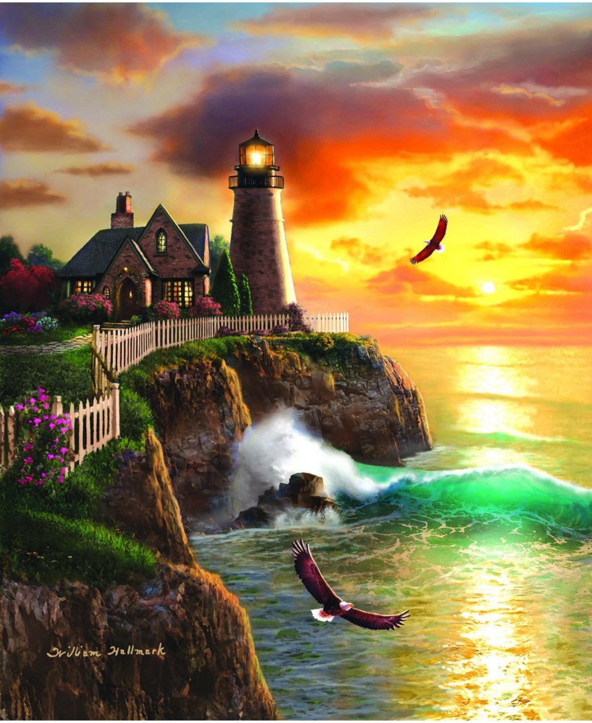 SunsOut Eagle Ridge 1000 piece Jigsaw Puzzle for Adults