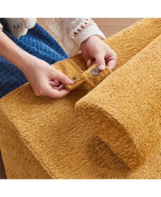 Foldable Sponge Sofa Bed- Portable Lounger for Living Room & Bedroom