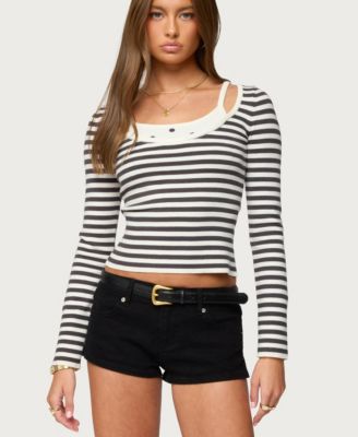 Women's Cecile Layered Long Sleeve Top