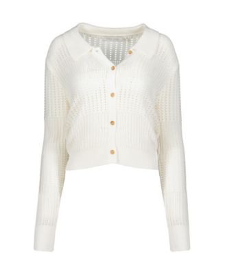 Women's BISHOP + YOUNG Sporty Pointelle Cardigan