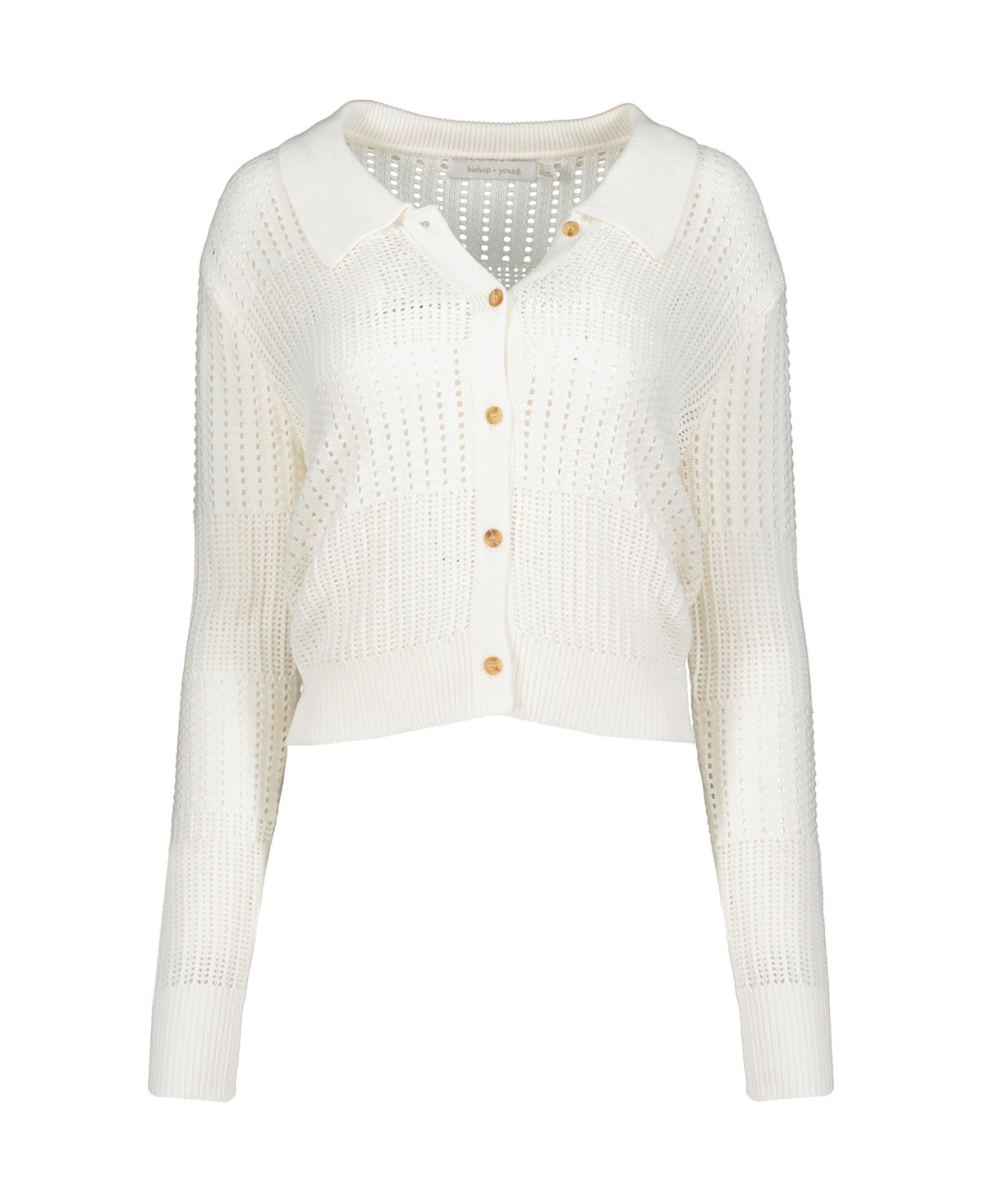 Bishop + Young Women's Bishop + Young Sporty Pointelle Cardigan