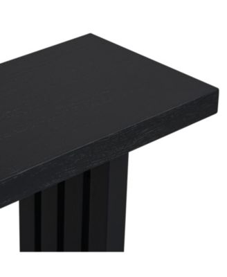  Oak Veneer Console Table - Entryway/Hallway/Living Room