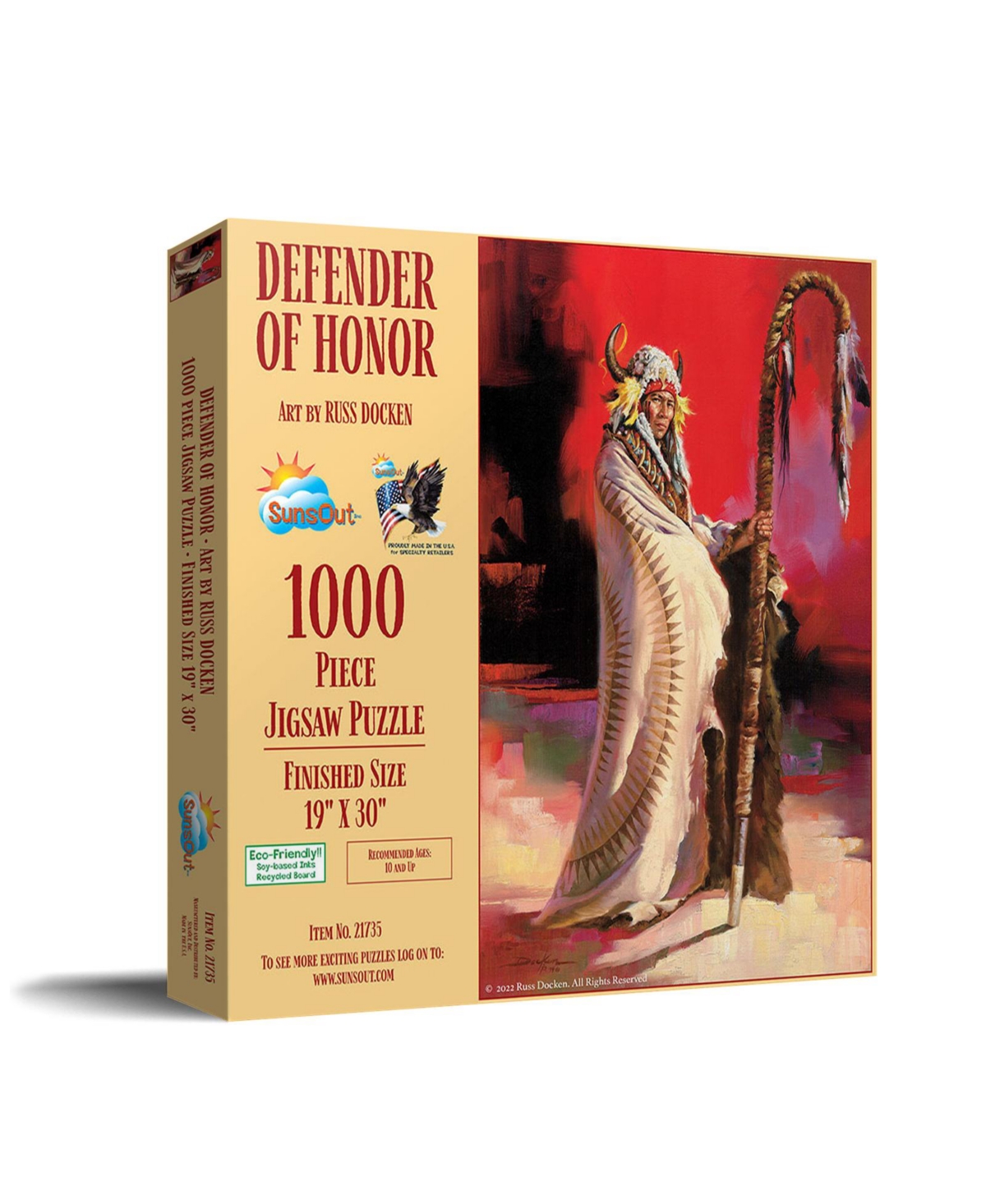 SunsOut Defender of Honor 1000 piece Jigsaw Puzzle for Adults