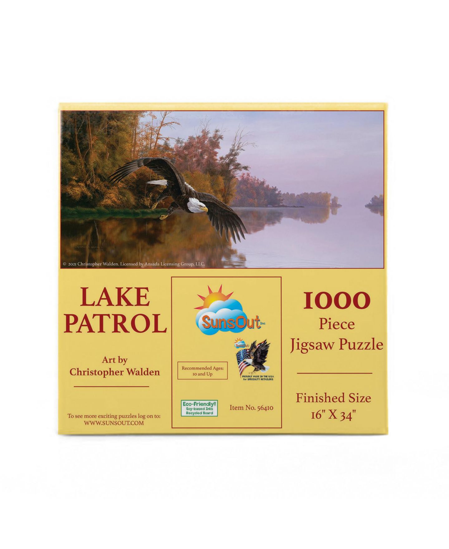 Пазл SunsOut Lake Patrol 1000 piece Jigsaw Puzzle for Adults — фото 2