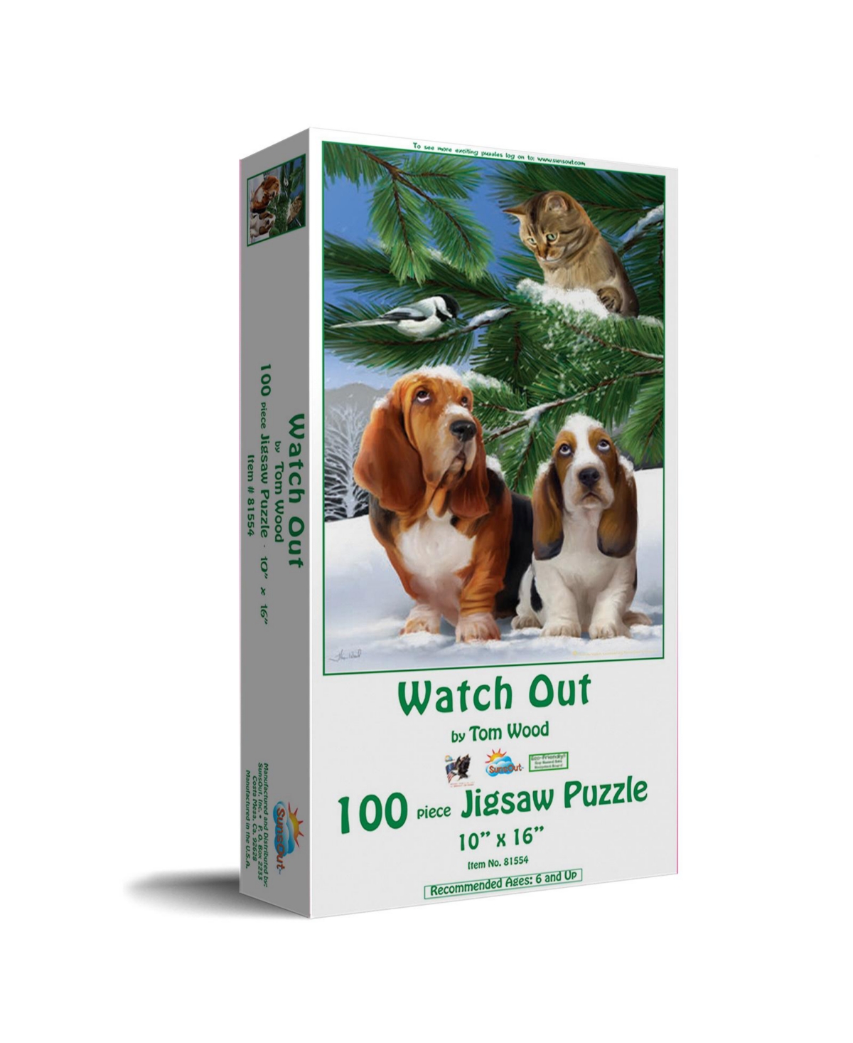 SunsOut Watch Out 100 piece Jigsaw Puzzle for Adults