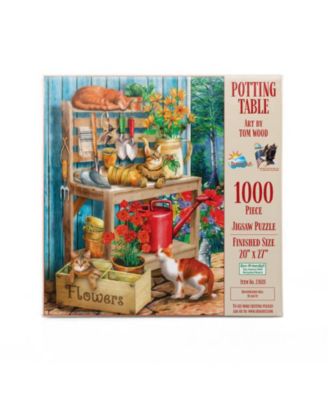 Potting Table 1000-piece Jigsaw Puzzle for Adults