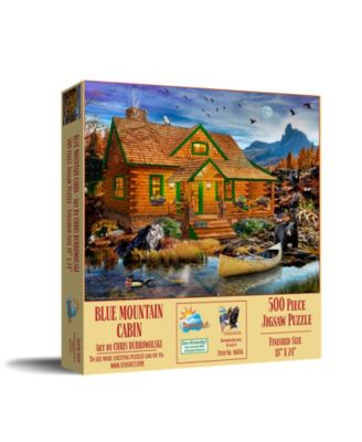 Mountain Cabin 500-piece Jigsaw Puzzle for Adults