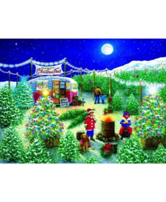A Lot of Christmas Trees 300 piece Jigsaw Puzzle for Adults Christmas