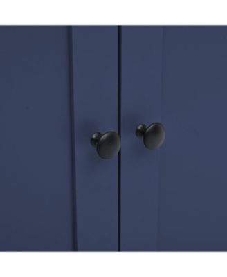 Freestanding Kitchen Pantry with 2 Drawers and Adjustable Shelves