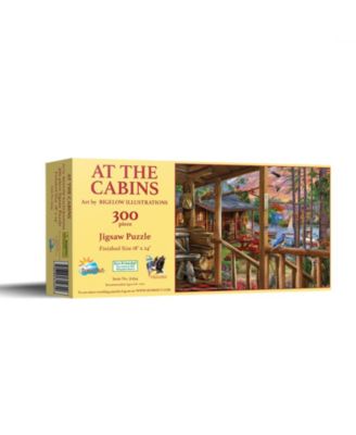 At The Cabins 300 piece Jigsaw Puzzle for Adults