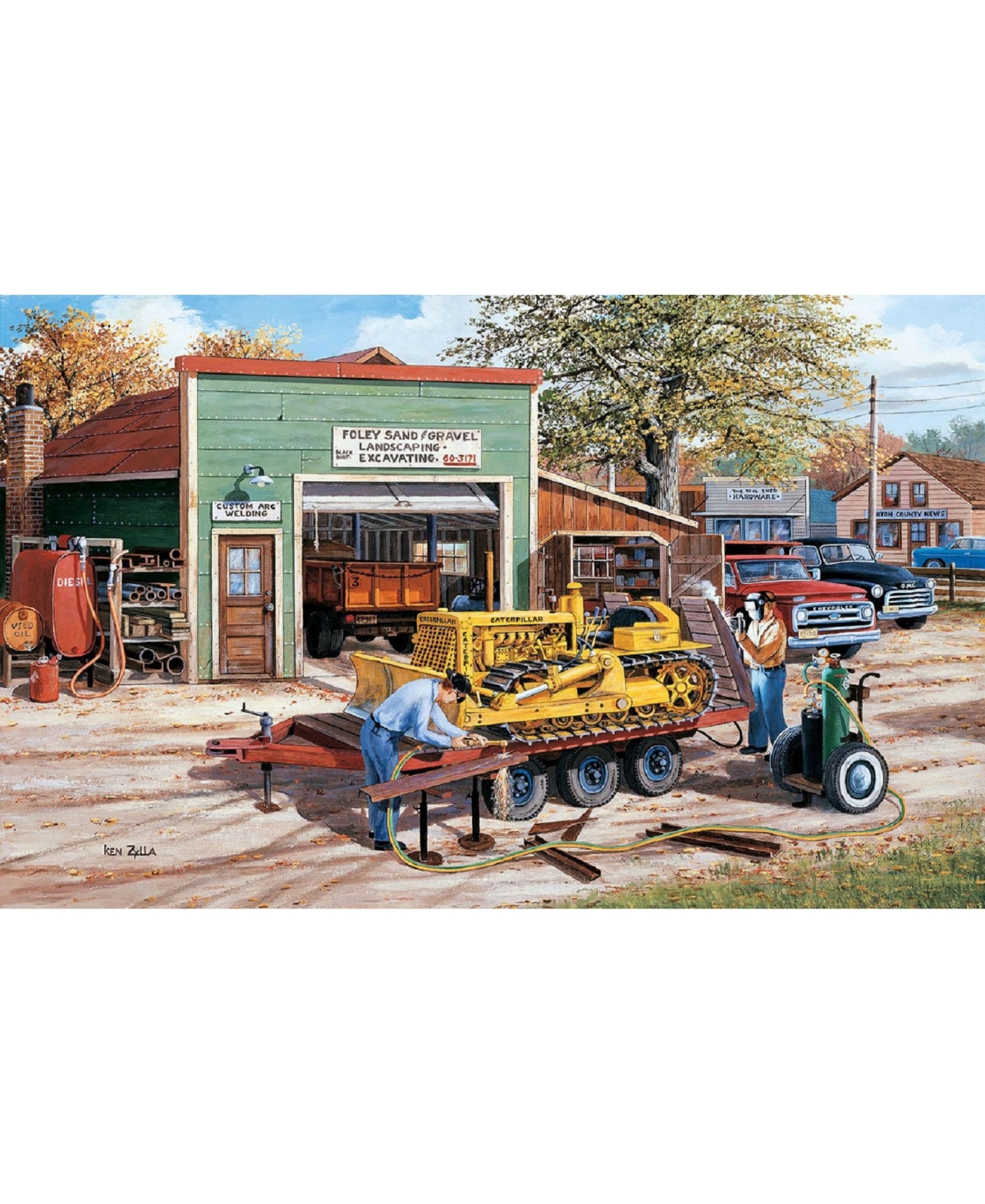 SunsOut Dozer 1000 piece Jigsaw Puzzle for Adults
