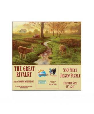 the Great Rivalry 550 piece Jigsaw Puzzle for Adults