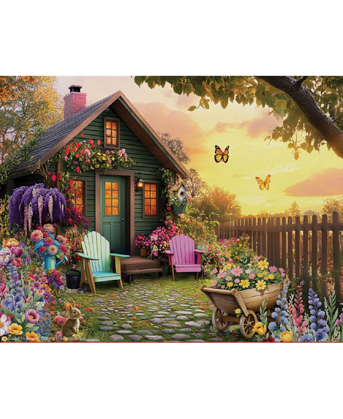 Детский пазл SunsOut The She Shed 500 Piece Jigsaw Puzzle, от 15 лет — фото 2