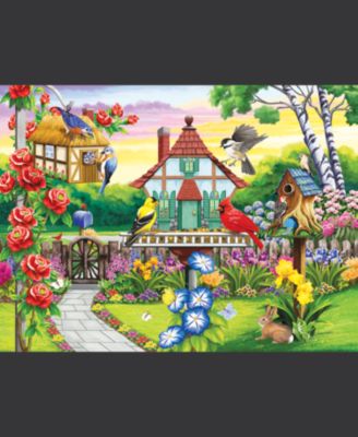 Birds' Favorite Garden 1000 piece Jigsaw Puzzle for Adults