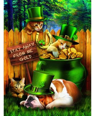 Stealin Me Gold 300 piece Jigsaw Puzzle for Adults St. Patricks Day