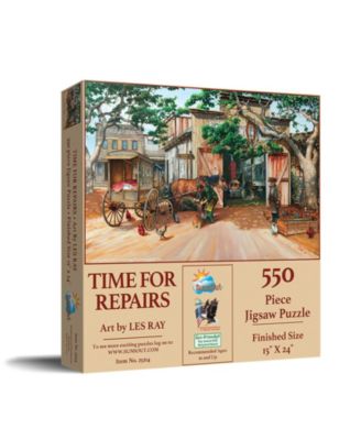 Time for Repairs 550 piece Jigsaw Puzzle for Adults