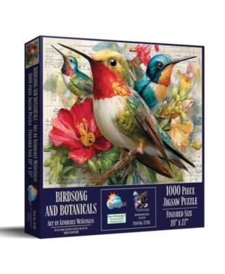 Birdsong and Botanicals 1000 piece Jigsaw Puzzle for Adults