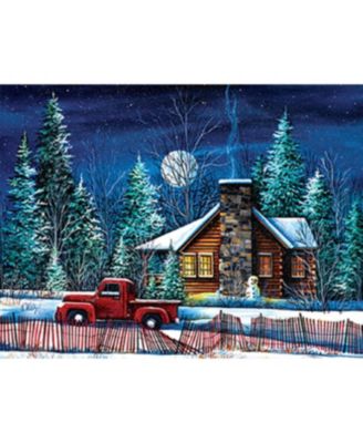 Night Watch Cabin 500 piece Jigsaw Puzzle for Adults Christmas