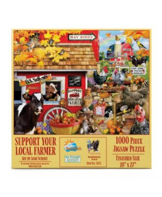 Support Your Local Farmer 1000 piece Jigsaw Puzzle for Adults