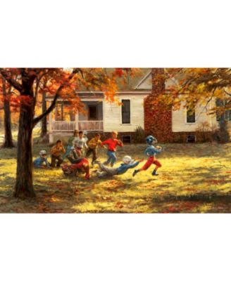 Fall Football 550 piece Jigsaw Puzzle for Adults