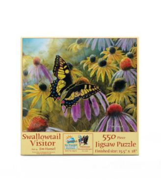 Swallowtail Vistor 550 piece Jigsaw Puzzle for Adults